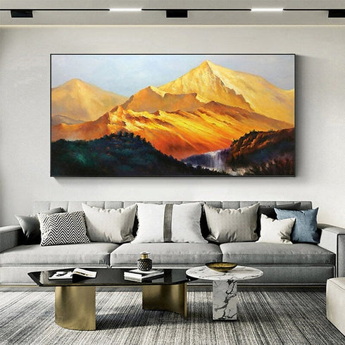 Montagnes d‘Or Painting